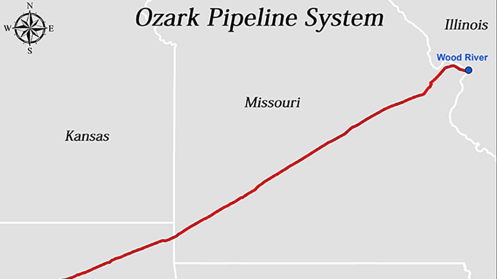 Ozark Pipeline Map